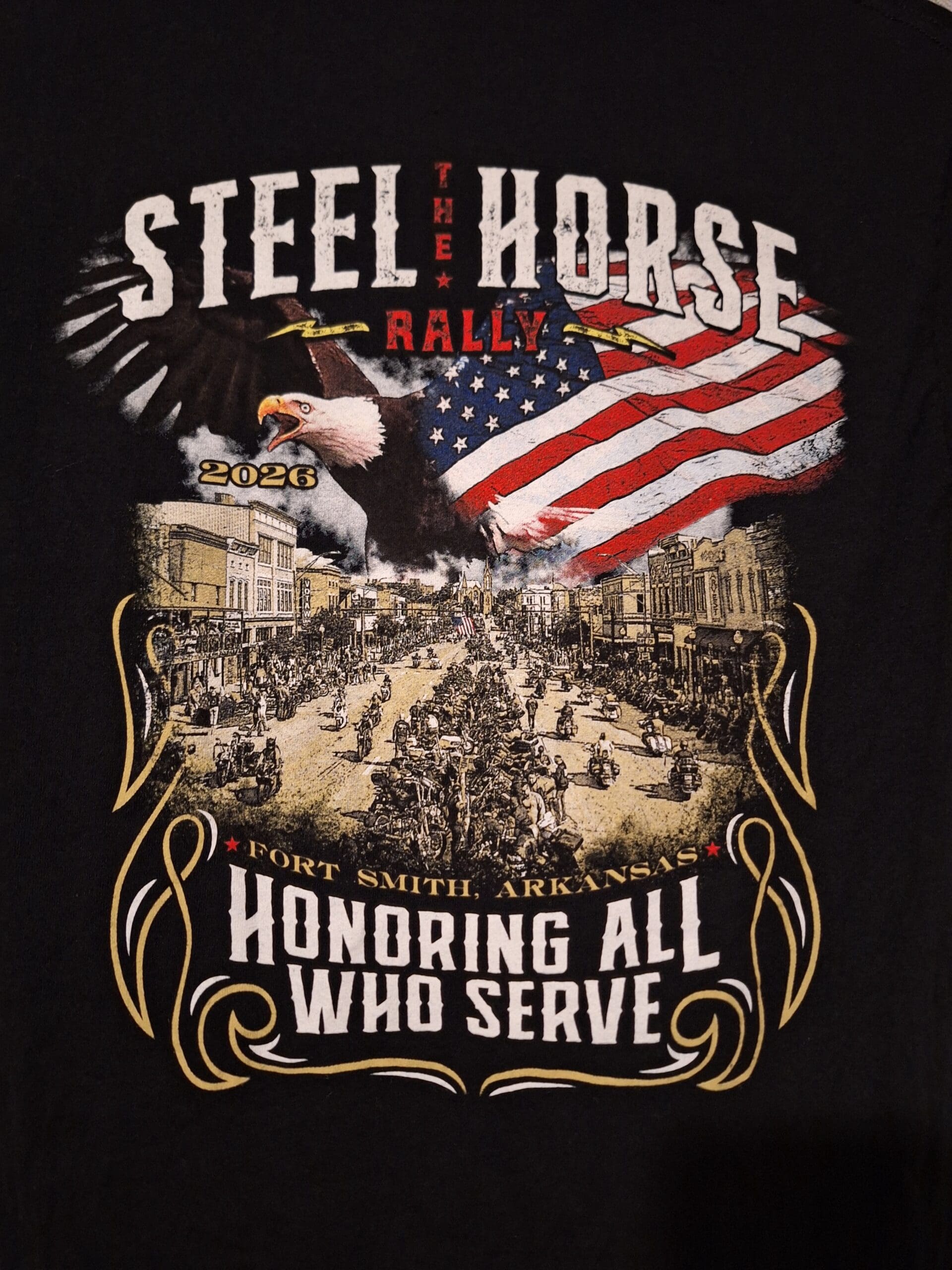 2026 Official Steel Horse Rally T-shirt